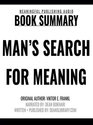 cover image of Summary of Man's Search for Meaning by Viktor E. Frankl